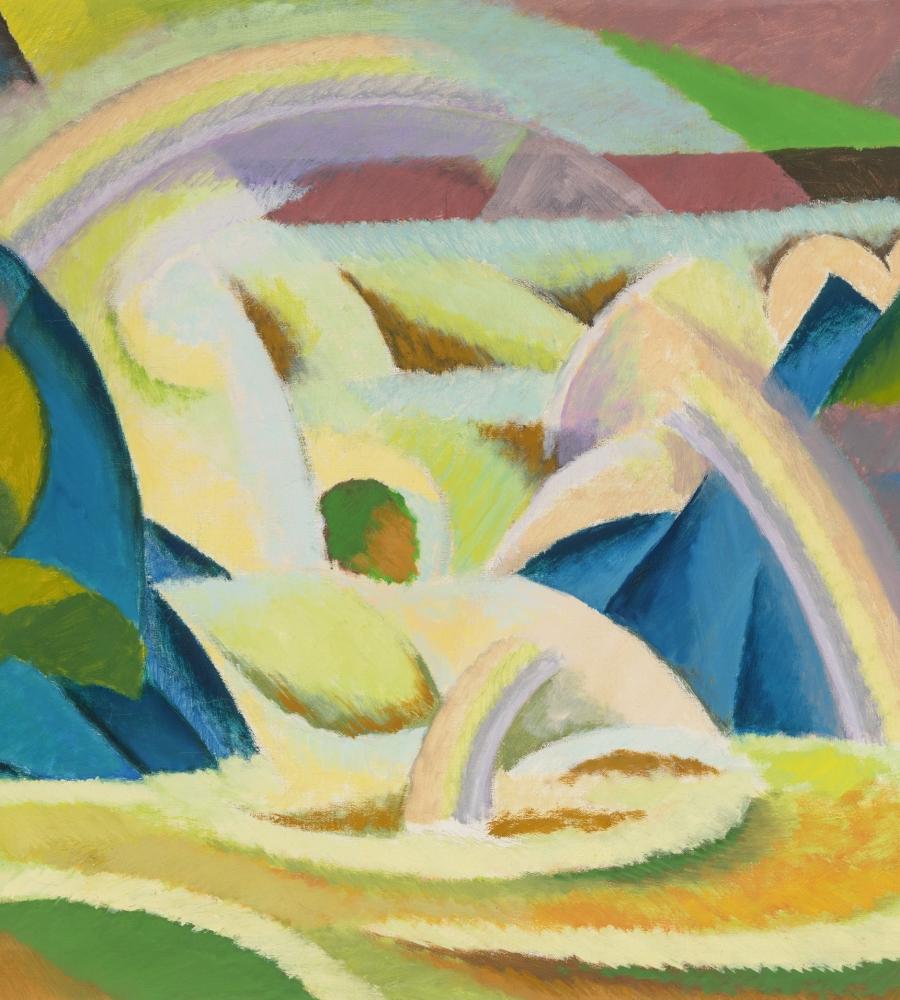 Unto Pusa, Koskiharjoitelma | Forsstudie | Study for a Rapids Scene, 1956. Kuva: ©HAM/Sonja Hyytiäinen Unto Pusa, Koskiharjoitelma | Forsstudie | Study for a Rapids Scene, 1956. Kuva: ©HAM/Sonja Hyytiäinen