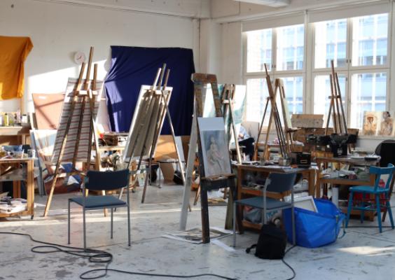 Avoimet taidekurssit 2026, öljyvärimaalaus.