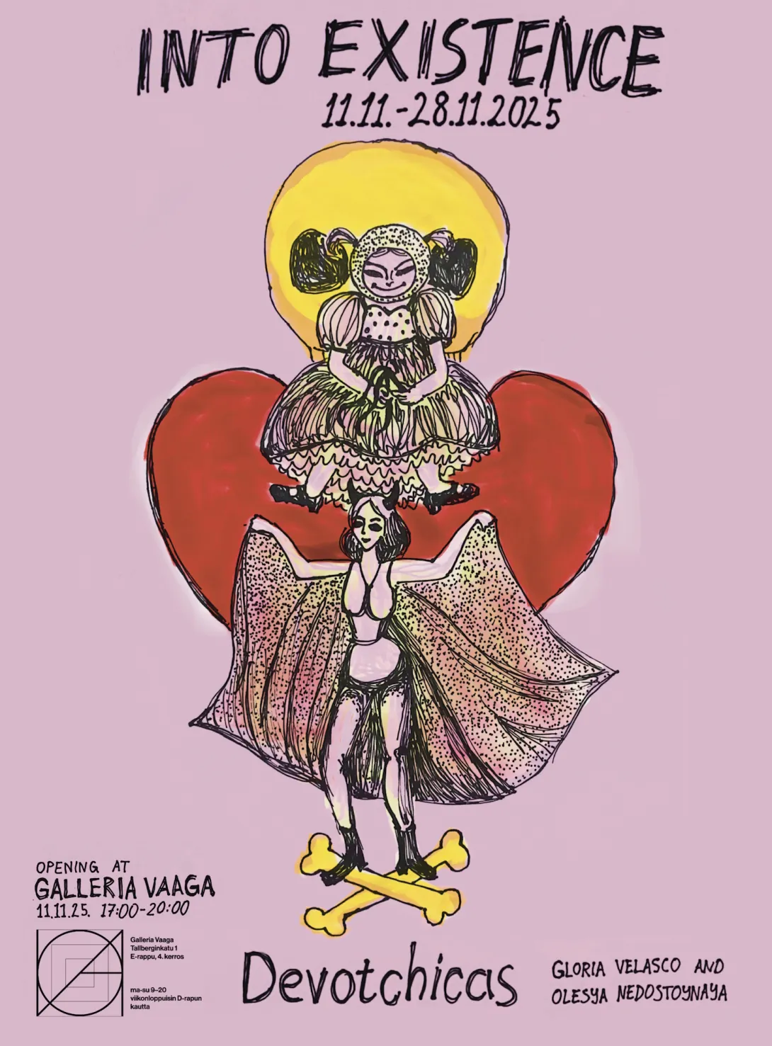 Gloria Velasco and Olesya Nedostoynaya: Into Existence