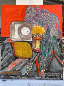 Katinka van der Jagt, Colour study series - nr 1, 2021, oil on canvas, 54 x 65 cm